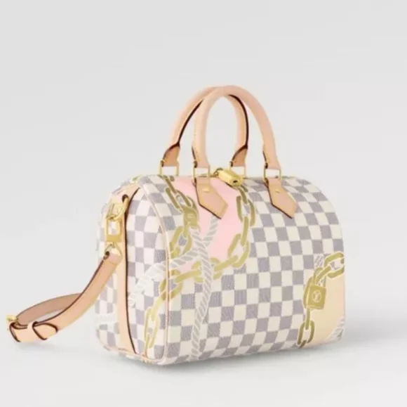 Louis Vuitton Damier Azur Nautical Speedy 25 - Picture 10 of 15